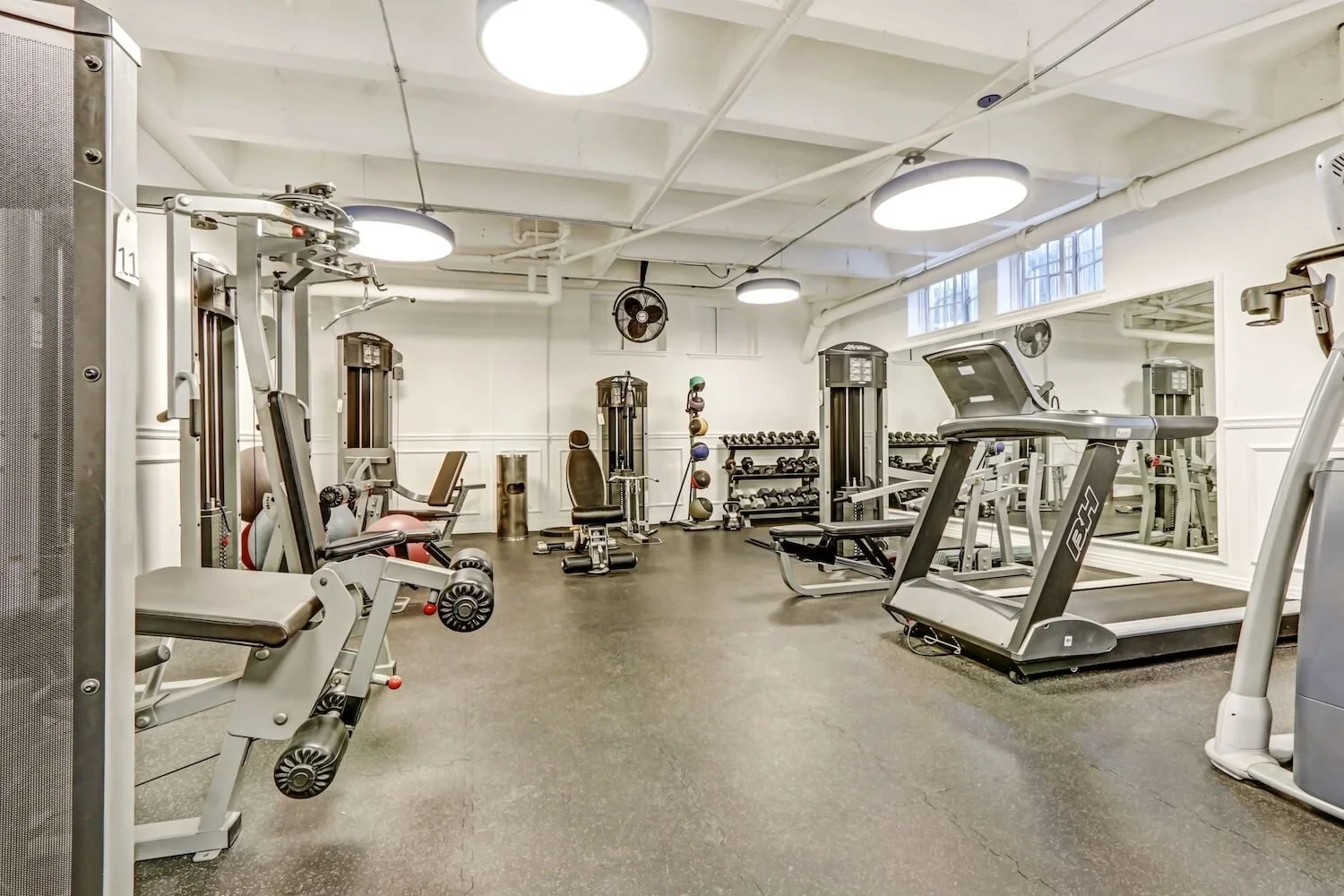 El Royale — private fitness center with full equipment